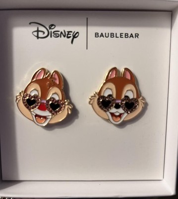 Baublebar / Disney  Valentine's Day Earrings  Chip 'n Dale  NEW