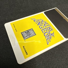 Double Dungeons TurboGrafx-16 Game 1990