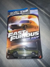 2025 Hot Wheels Fast & Furious Villains 1973 Chevy Camaro Green / Silver Series