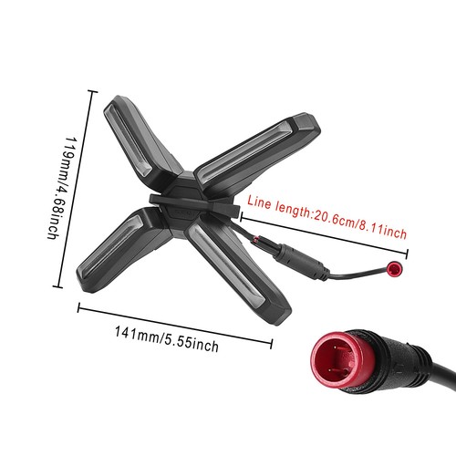 Faro proiettore anteriore 4W per lampada scooter elettrico Segway Ninebot ZT3/ZT3 Pro - Foto 4 di 14
