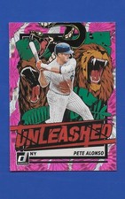 2021 Panini Donruss - Unleashed Pete Alonso #UNL7 Pink Fireworks