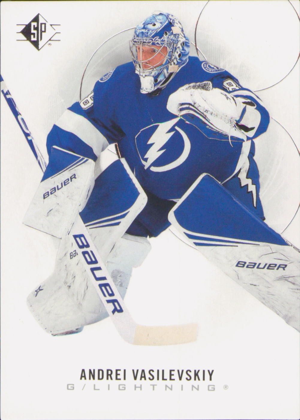 2020-21 SP Authentic #100 Andrei Vasilevskiy