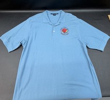Grateful Dead -  Fare Thee Well  - 2015 50th Anniversary Golf Polo XL Blue