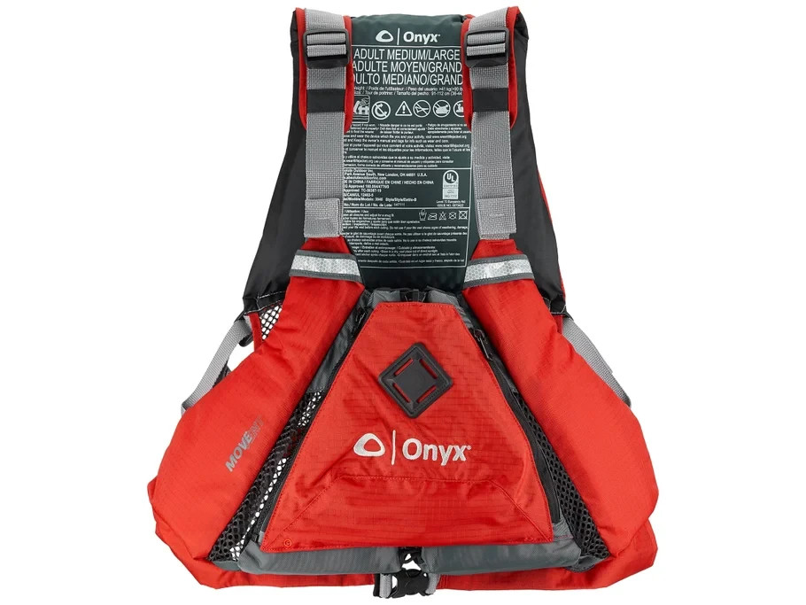Onyx Movevent Torsion Vest Size XL/2XL Red ~Free Shipping~