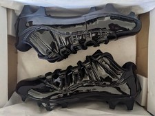 Nuevos botines de fútbol talla 10 Jordan 11 Low TD charol negro IQ8113-001
