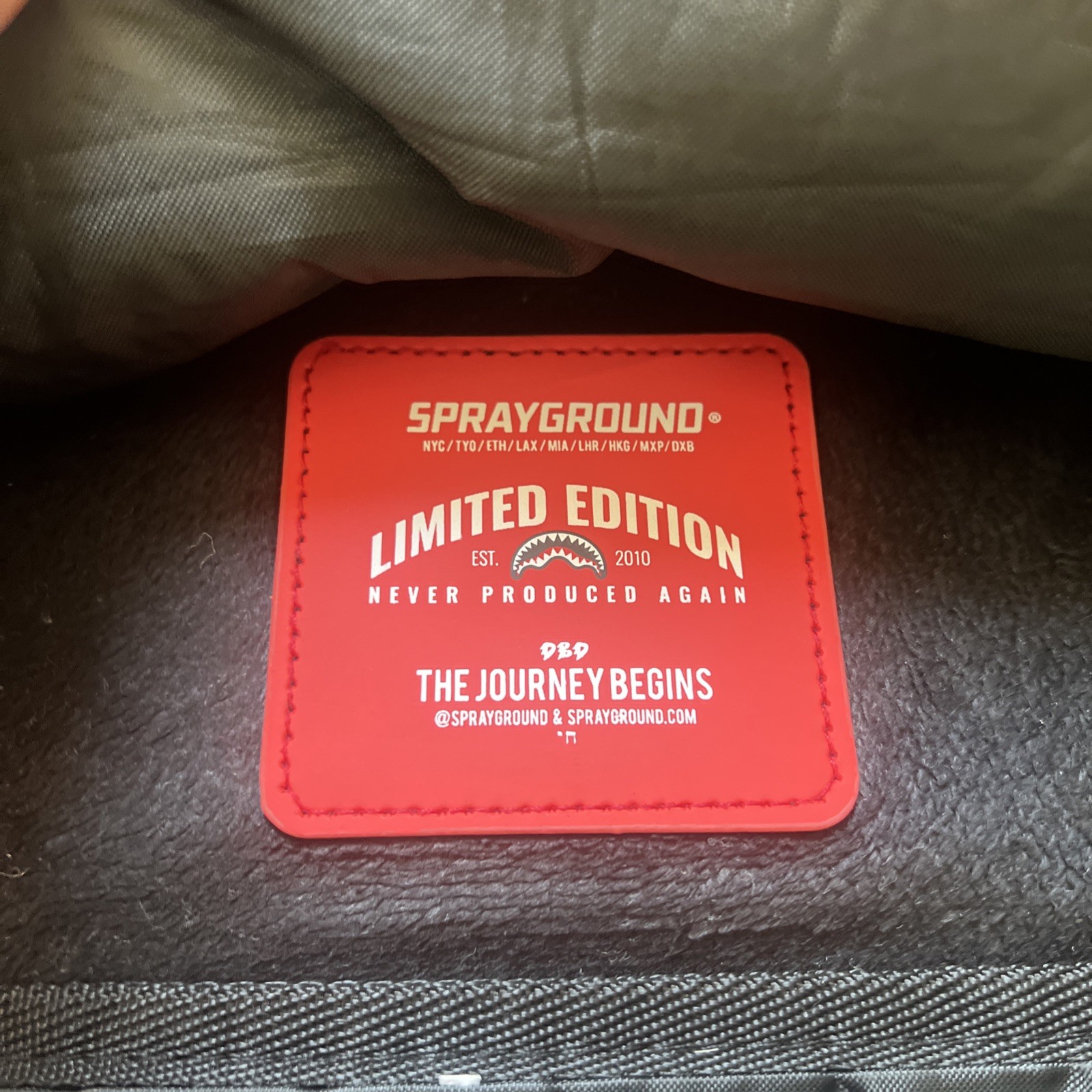 Sprayground Black/Camo Backpack - image 13