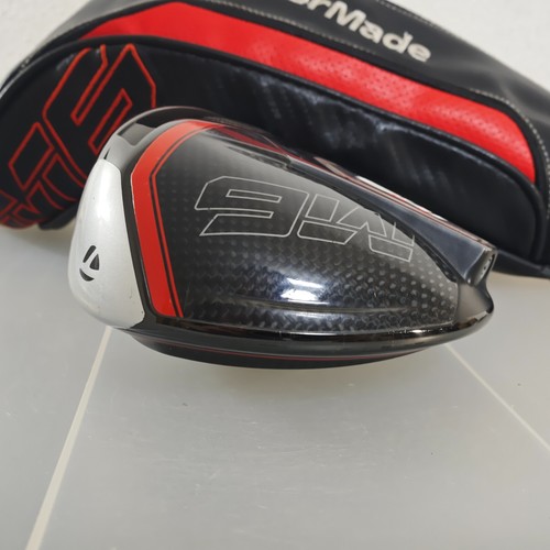 TaylorMade M6 9.0° / 9 Degree Golf Driver Head Only ( RH ) w/cover - Picture 4 of 11