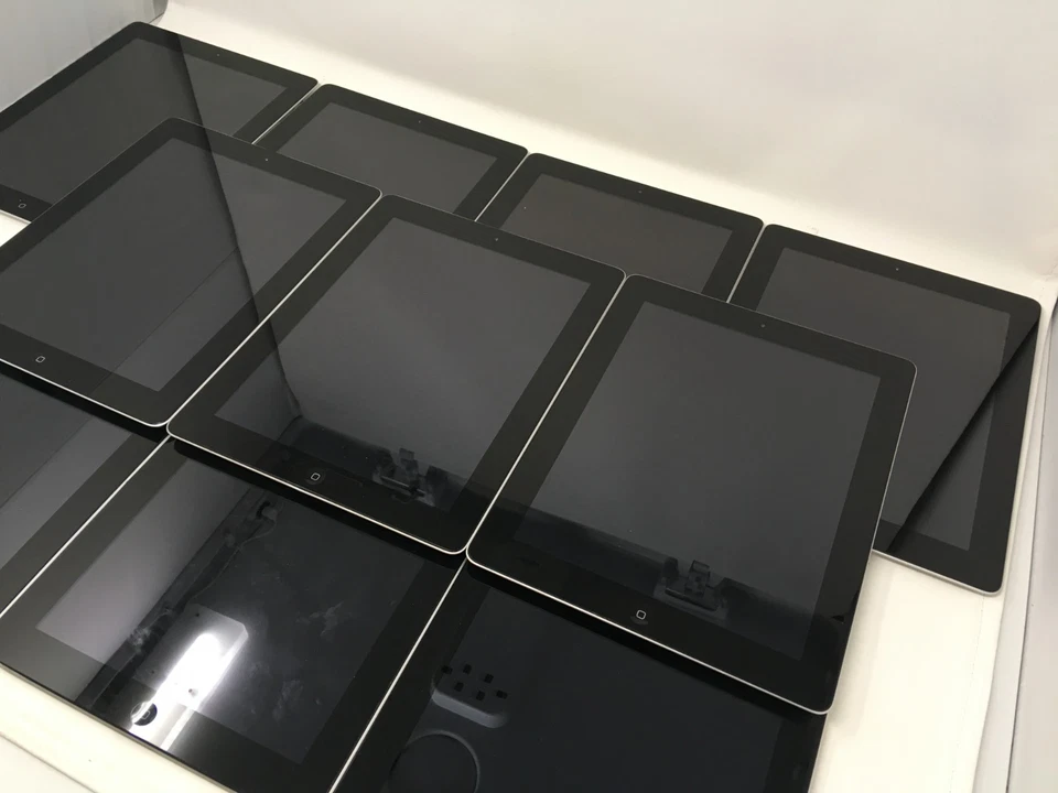 Лот из 10 планшетов Apple iPad 2 A1395 16 ГБ Wi-Fi 9,7 дюйма серебристые MC960LL/A - протестированы - Изображение 4 из 4