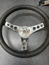 Vintage 12inch Steering Wheel Chrome With Install Kit The 500 Superior Brand