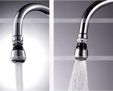2 Pack Faucet Filter Aerator Sprayer 360  Swivel Water Saver Tap Diffuser Short