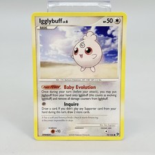 Pokémon Diamond Pearl Igglybuff 70/106 Common Great Encounters LP TCG Card