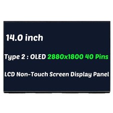14" for ATNA40YK08 2880x1800 40 Pins OLED LCD Non-Touch Screen Display Panel