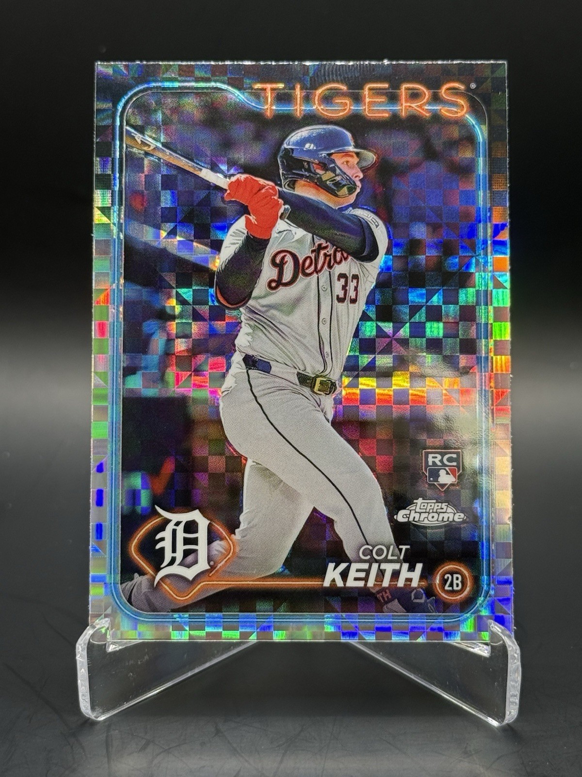 2024 Topps Chrome - Colt Keith #2 X-Fractor (RC)