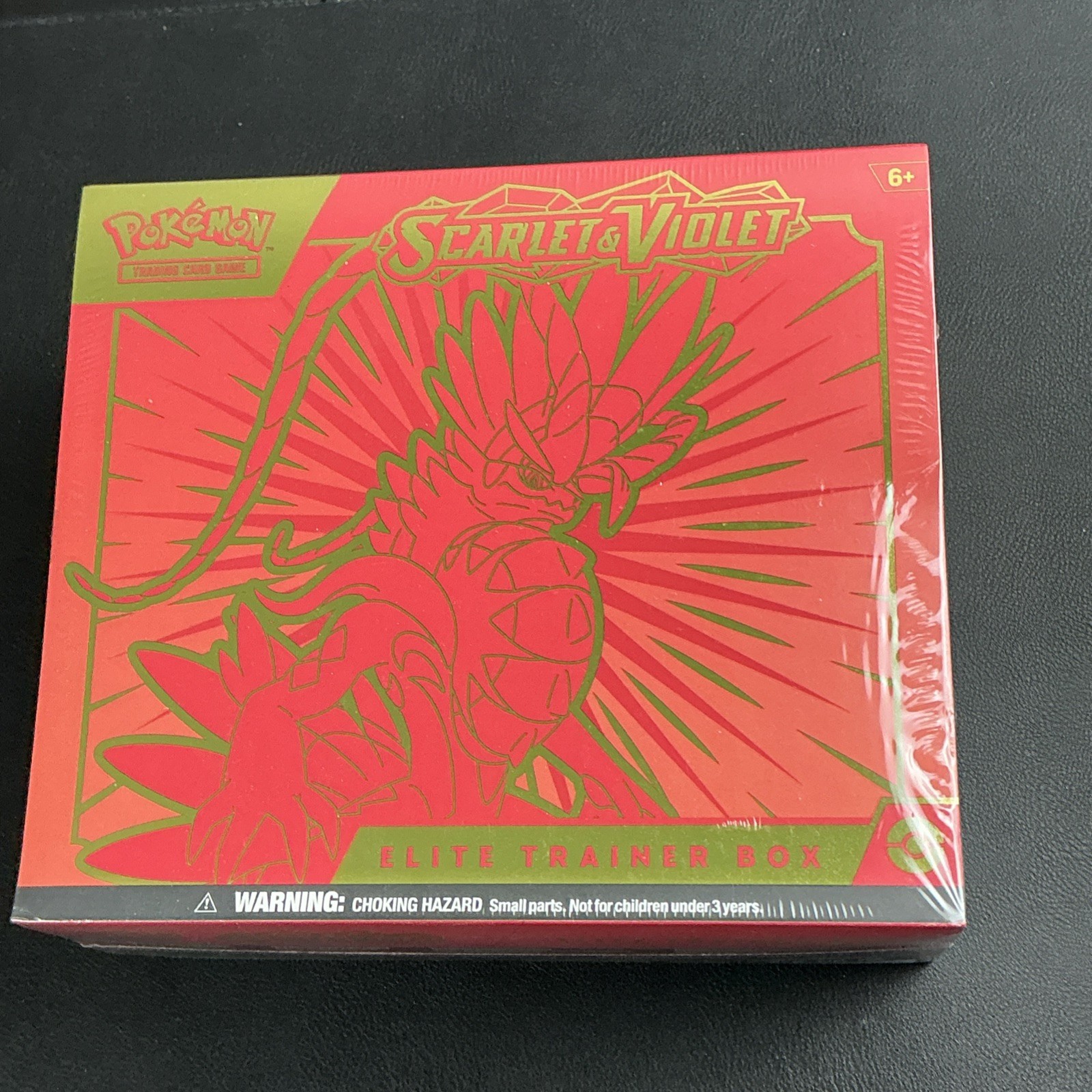 Pokémon TCG Scarlet and Violet Elite Trainer Box Koraidon Sealed New