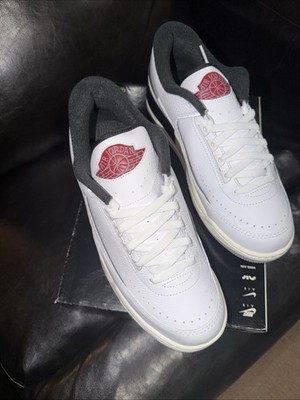 Nike Air Jordan 2/3 White Cement Black  Men's Sneakers New Size 10
