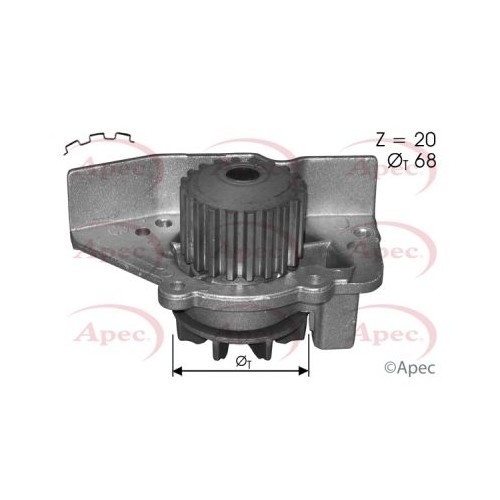 APEC Water Pump, engine cooling AWP1546