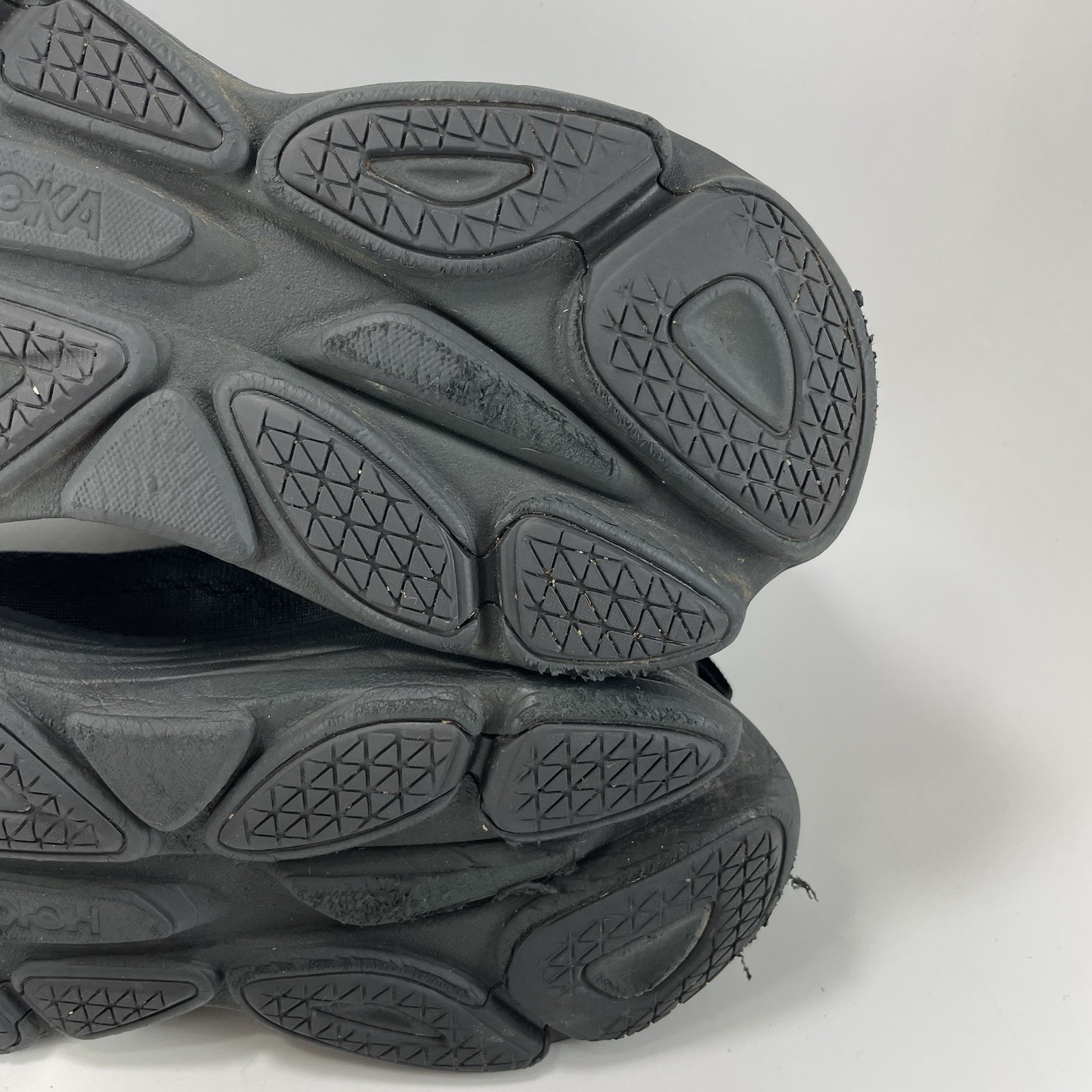 Hoka One One Bondi 8 Running Shoes Womens Size 9.5 B Triple Black Athletic thumbnail 11