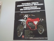 advertising Pubblicità 1978 MOTO ELMECA GILERA CROSS 125