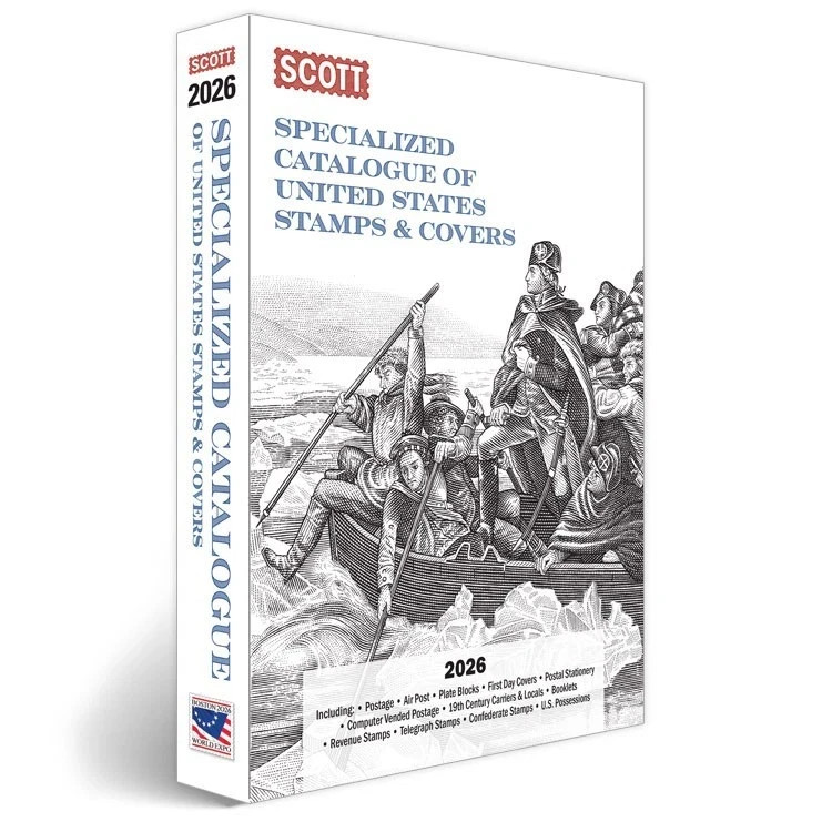 2026 SCOTT Specialized Catalog of United States Stamps and Covers Free Shipping