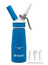 Whip! 1/4 Liter (1/2 Pint) Aluminum Dispenser Blue