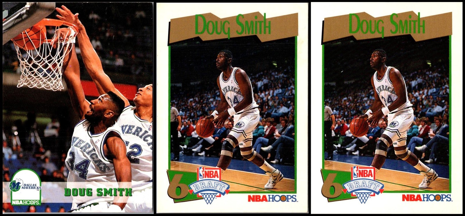 Hoops Doug Smith (3) Card Lot -