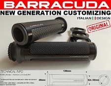 BARRACUDA COPPIA MANOPOLE RACING ALLUMINIO NERE APRILIA RSV4