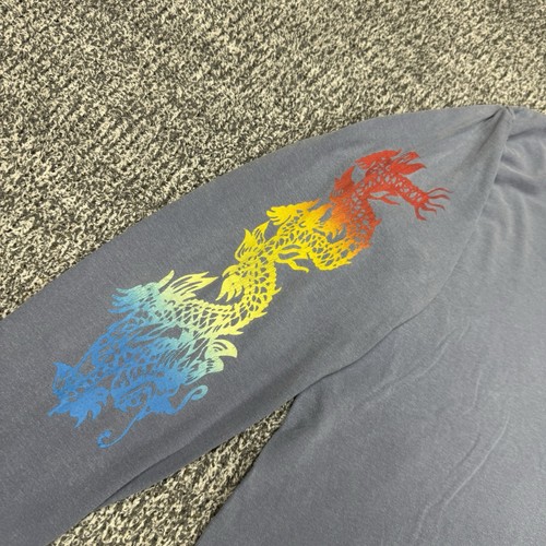 The Kite Loft Shirt Mens Large Blue Garment Dye Ying Yang Dragon Ocean City MD - Picture 4 of 10