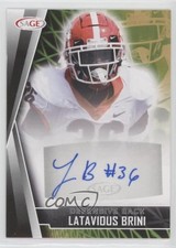2022 SAGE Low Series Auto Black Latavious Brini #A-LB Auto 0w8