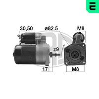 Anlasser Starter ERA 220956A 12V FüR VW Passat B2 Variant 33B 32B Santana B1 33