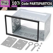 2DIN Doppel Autoradio Einbaurahmen Metal Rahm...