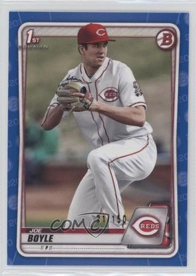 2020 Bowman Draft Blue Border 21/150 Joe Boyle #BD-165 c8a