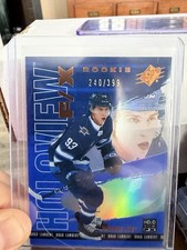 Brad Lambert 240|399 Rookie 2024-25 UD  Blue SPx Holoview F/X  Winnipeg Jets