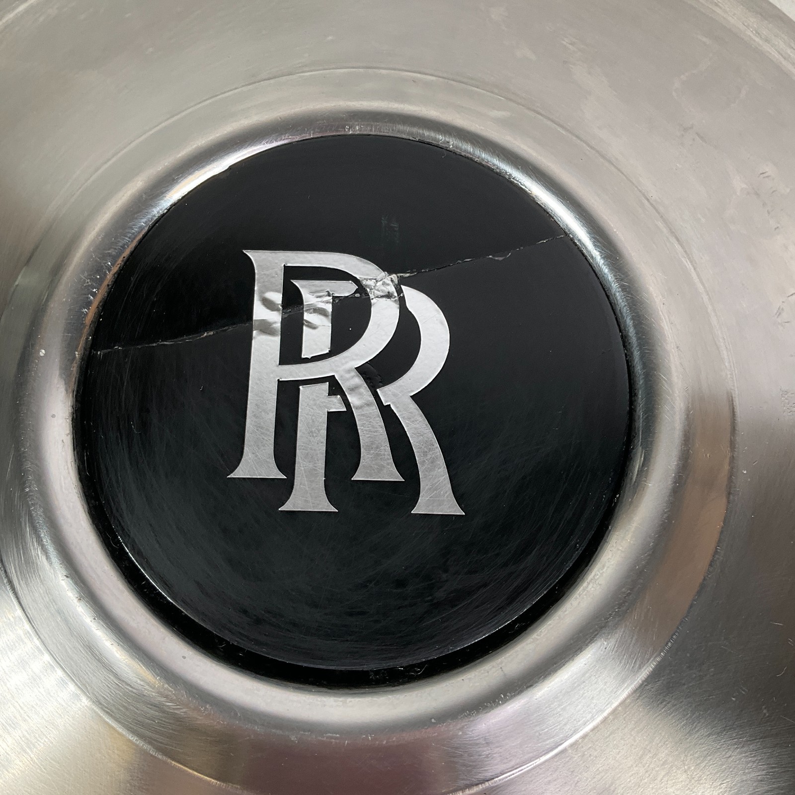 Rolls Royce RR Center Hub Cap Hubcap 11.5" for Corniche Wheels #2