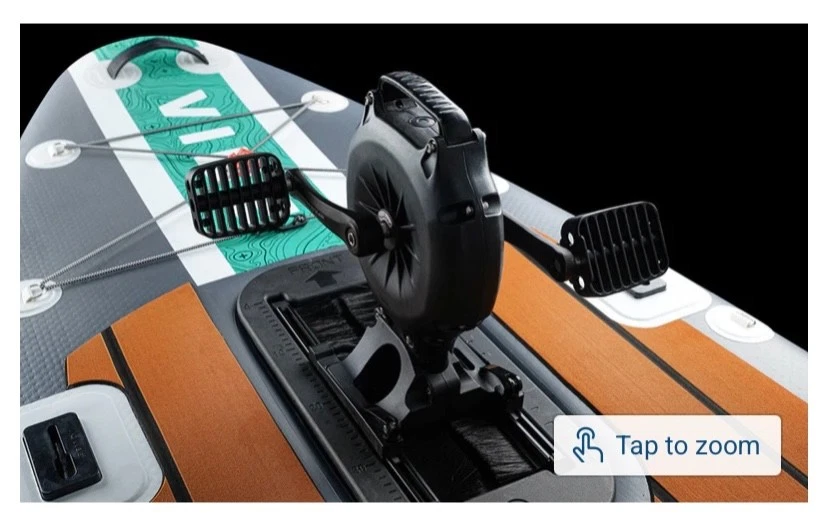 Kayak inflable Vibe LT100 unidad de pedaleo incluido Foto 2 de 4