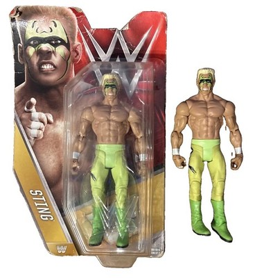 Sting Wrestling 7-Inch Action Figure, WWE, 2015 NEW along w/opened figured