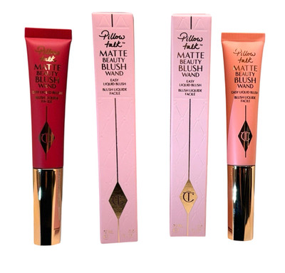 CHARLOTTE TILBURY PILLOW TALK MATTE BEAUTY BLUSH WAND, Choose Color-.4 fl oz Reg