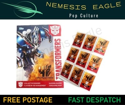 TRANSFORMERS TRADING CARDS 2014 FULL SET + 4 LTD EDITIONS + COLLECTOR GUIDE TC75