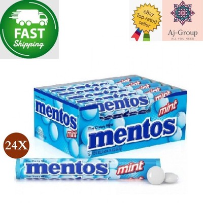 24er Pack X Mentos Chewy Candy Minzgeschmack Halal (29 Gramm)  SCHNELLER VERS...