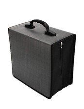 Penlonda CD/DVD Case Holder Organizer Wallet 12.4 x 6.3 x 11.4 inches, Gray