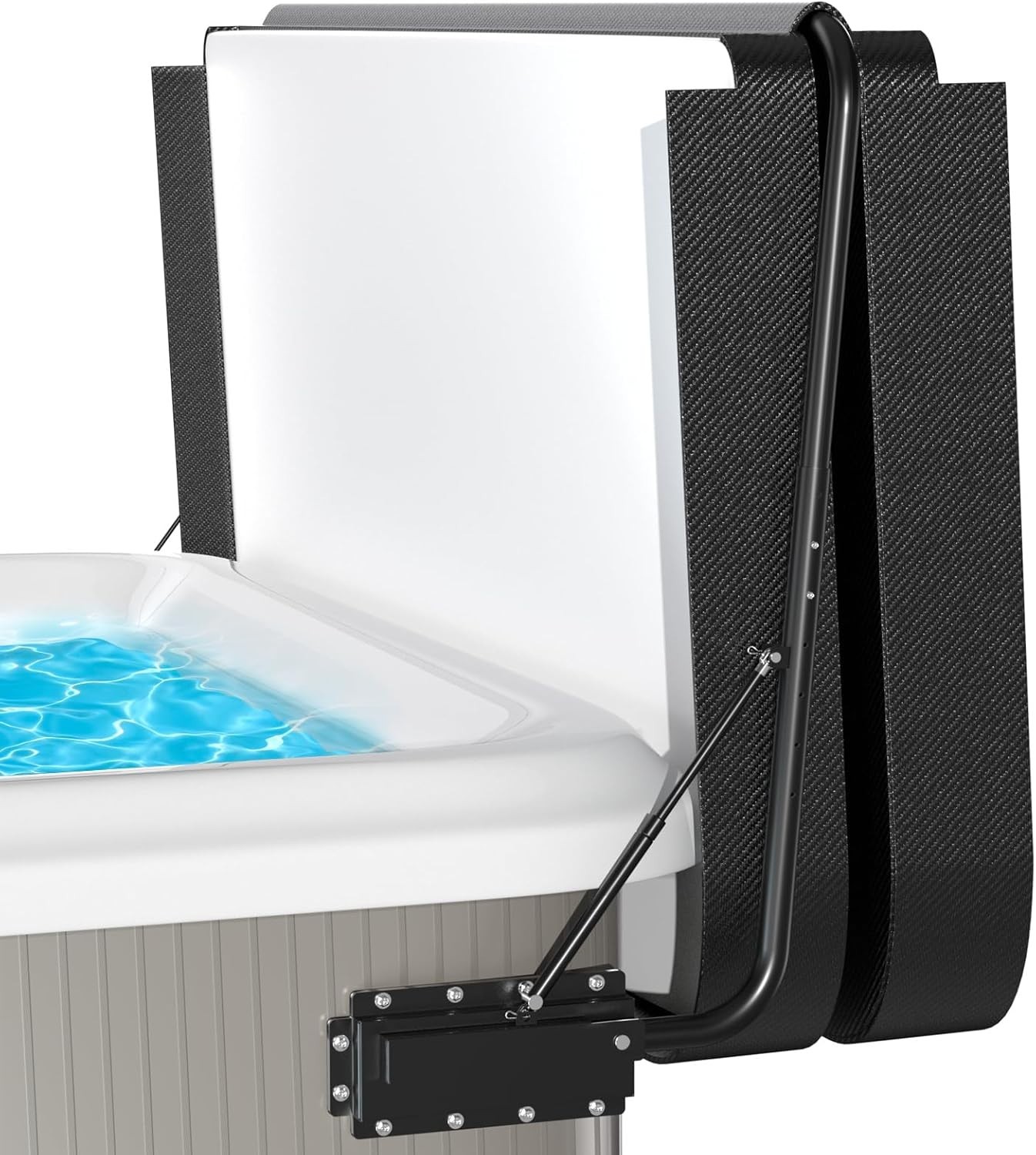 Hot Tub Cover Lifter - Heavy-Duty Spa Cover Lift Removal Sys
