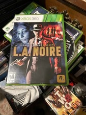 Jeu L.A. Noire Pour Xbox 360 (compatible One S / Series X) - Bon état, Boîtier Et Instructions Inclus