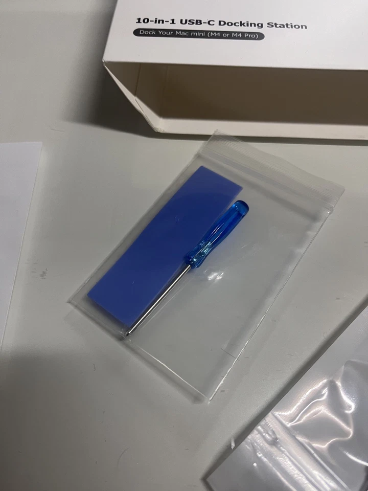 NEW Mac Mini M4, M4 Pro Hub & Stand with NVMe SSD Enclosure 11 in 1 USB Micro SD - Image 4 of 4