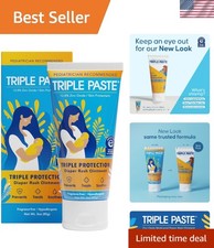 Diaper Rash Cream, Zinc Oxide Baby Ointment, 3 oz