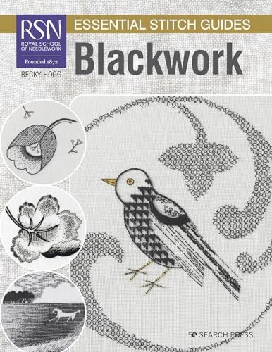 RSN Essential Stitch Guides: Blackwork: Large Format by Becky Hogg PAPERBACK - Image 8