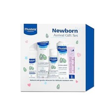 MUSTELA Newborn Arrival Gift Set Newborn Babies Skin EXP 04/28 NEW/ NO SLEEVE