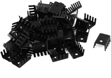 20X15x10mm Aluminum Heatsink For To-220 Transistors Mosfet Power Ic 60 Pack