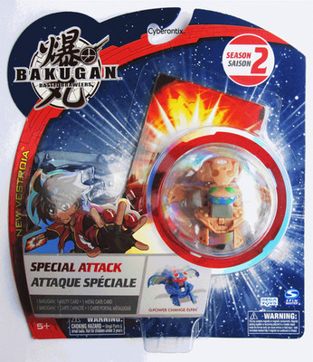 Bakugan Special Attack ELFIN Brown G Power Change Battle Brawlers NEW Sealed