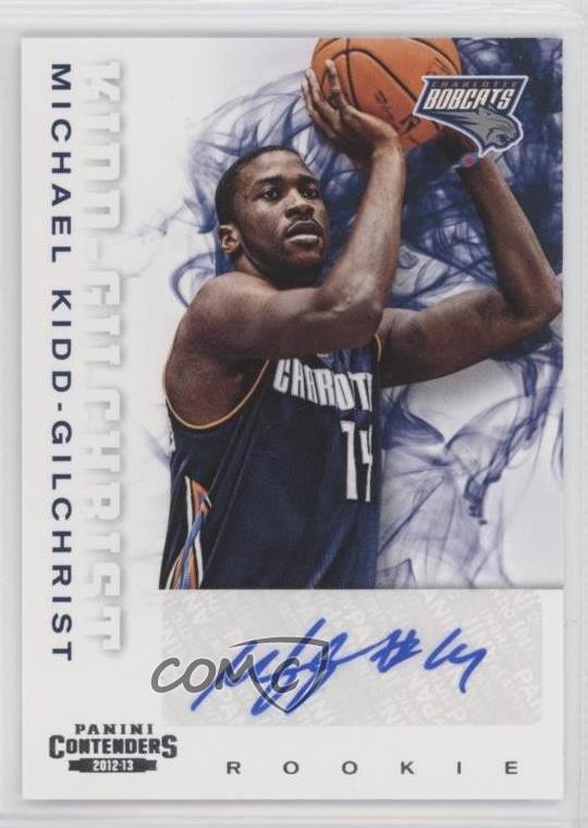 2012-13 Panini Contenders Michael Kidd-Gilchrist #202 Rookie Auto RC 10lp