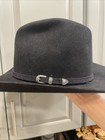 Serratelli Hat Company 8X Black Cowboy Hat Large Size 7 — photo 5