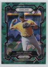 2024 Panini Prizm Green Ice Prizm Myles Naylor #254
